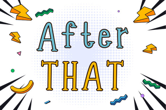 After That Font: Charming Script for Editorial Design