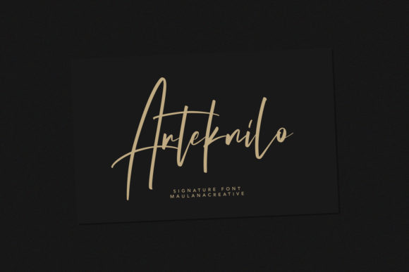 Arteknilo Font Review for Modern Campaign Design