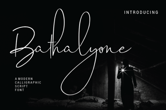 Bathalyone Font Review: Elegant Script for Editorial Design