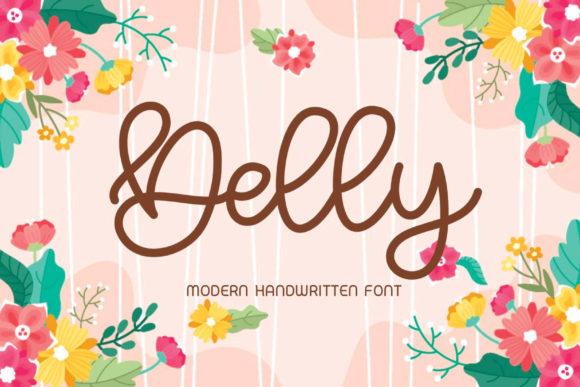 Delly Font Review: Elevating Wedding and Brand Campaigns