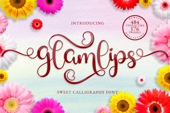 Glamlips Font Review: Elevating Small Business Branding