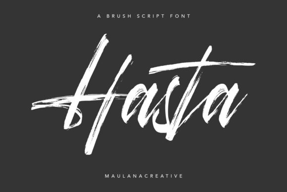 Hasta Font Review: A Script Handwritten Typeface for Modern Branding