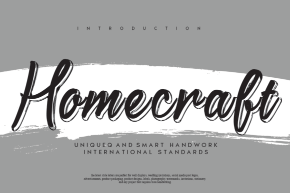 Homecraft Font: Elegant Script for Digital Marketing