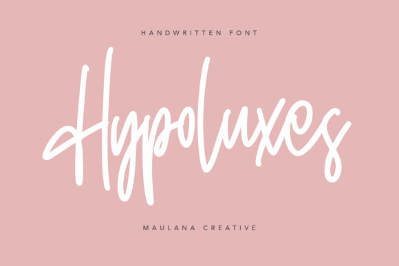 Hypoluxes Font Review: Authentic Handwritten Charm for Makers
