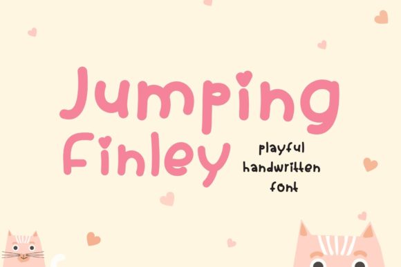 Jumping Finley Font for Editorial Design and Publishing