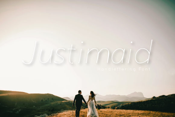 Justimaid Font: Elegant Script for Timeless Design