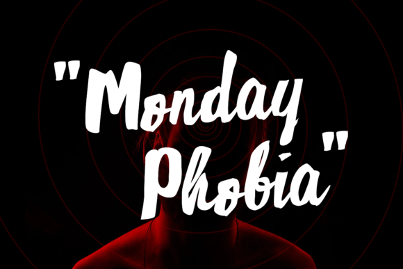 Monday Phobia Font: Bold Handwritten Charm for Branding