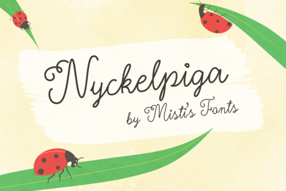 Nyckelpiga Font: Elevating Campaign Visuals with Classic Style