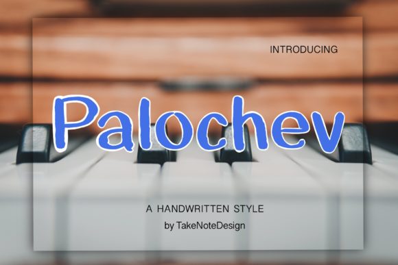 Palochev Font Review for Social Media Branding