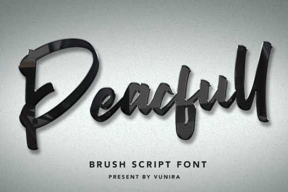 Peacfull Font Review: Handwritten Style for Campaigns