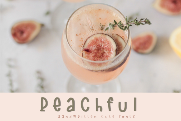 Peachful Font: Authentic Script Handwritten Style for Campaigns