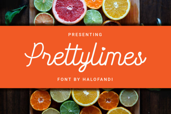 Prettylimes Font Review for Elegant Campaign Design