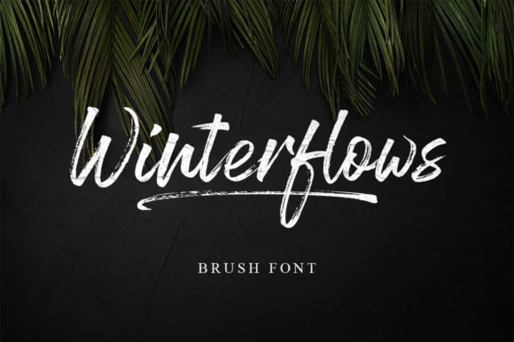 Winterflows Font Review: Elegant Script for Campaigns